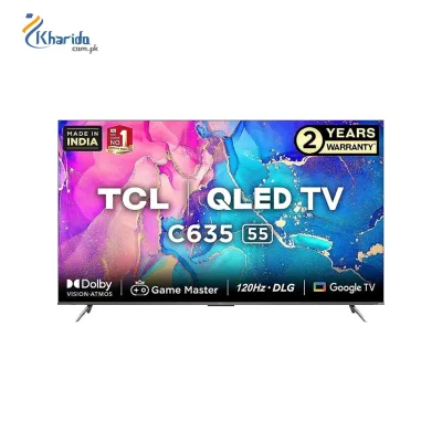 TCL 43C645 4K Ultra HD Smart QLED Google Tv 2023, Tcl TV, QLED, Google  tv, LED Tv